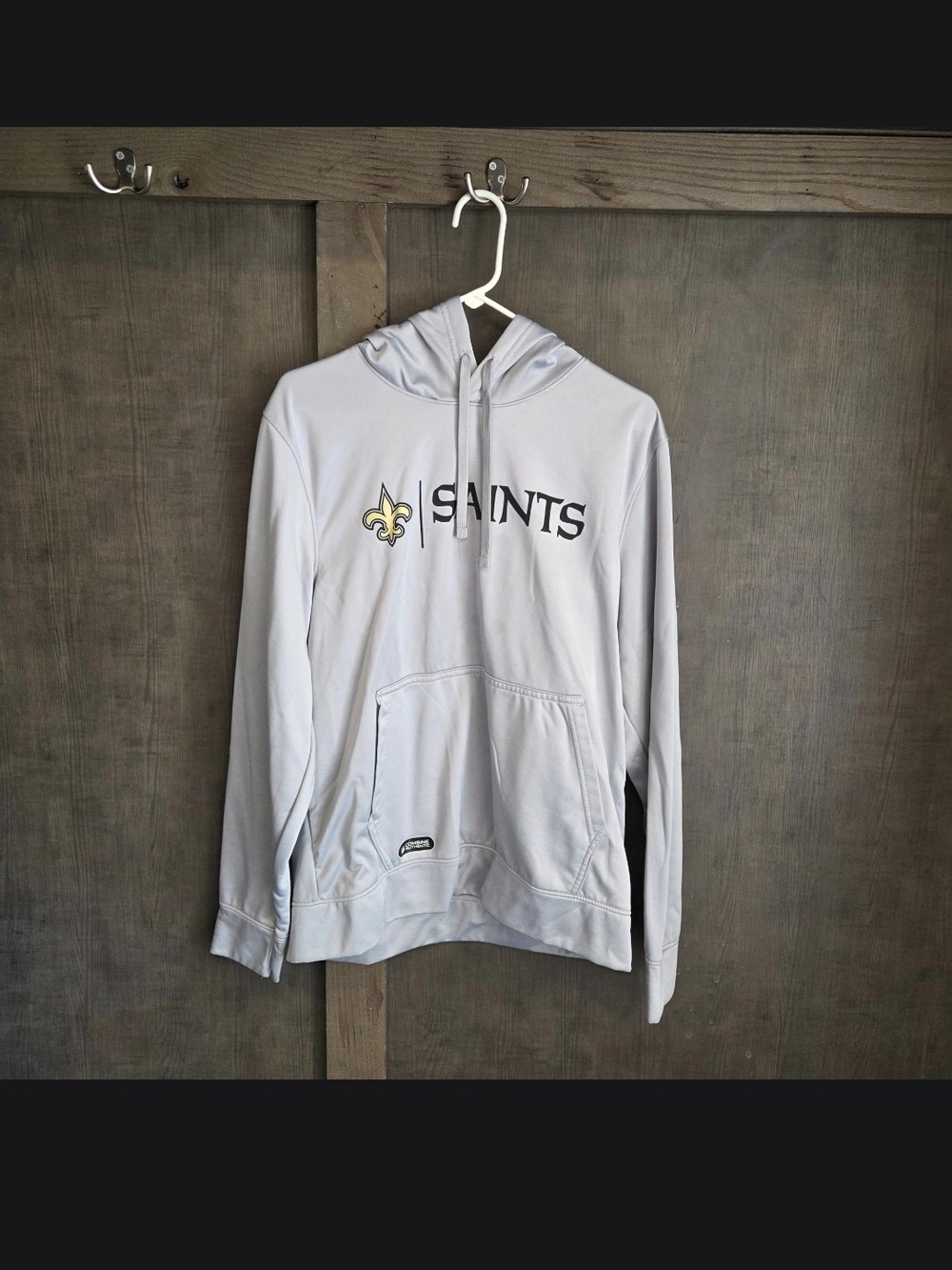 Light Gray Pullover Hoodie - Men's NFL Team Sweatshirt